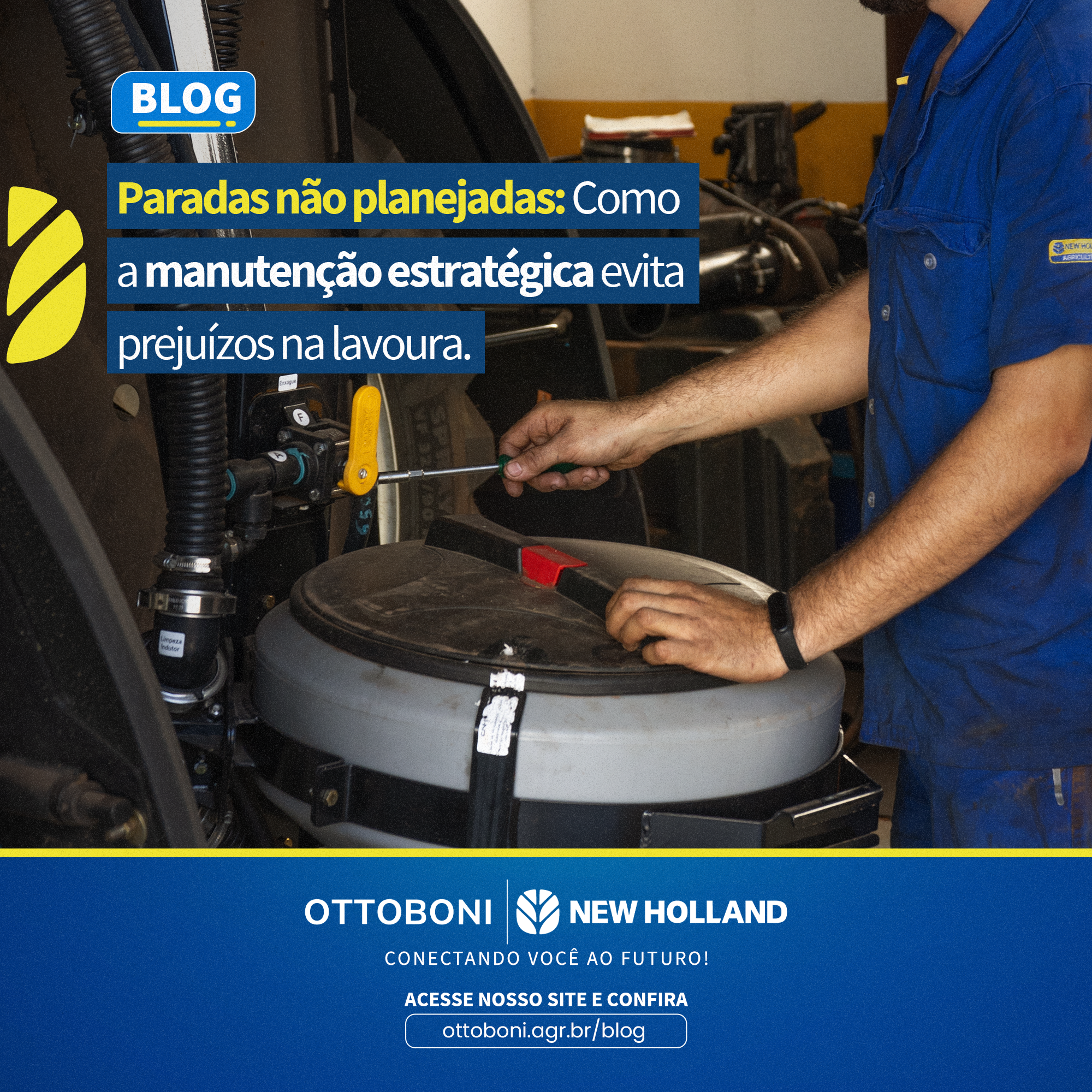 Paradas não planejadas: como a manutenção estratégica evita prejuízos na lavoura