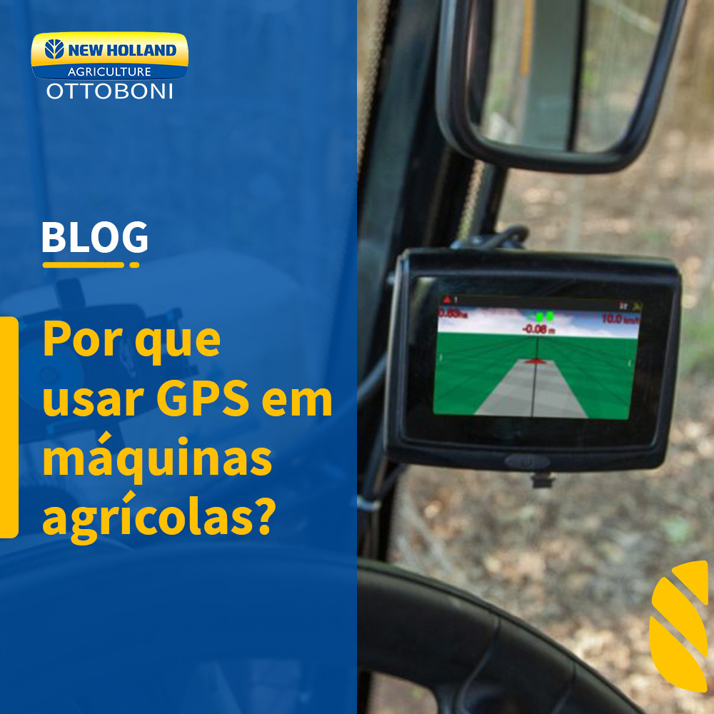 Por que usar GPS em máquinas agrícolas?